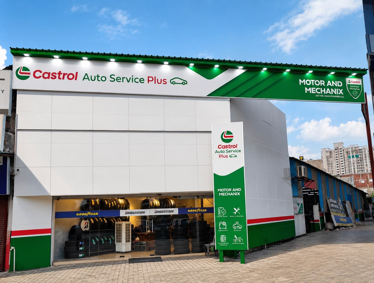 Motor & Mechanix Castrol Auto Service Plus workshop
